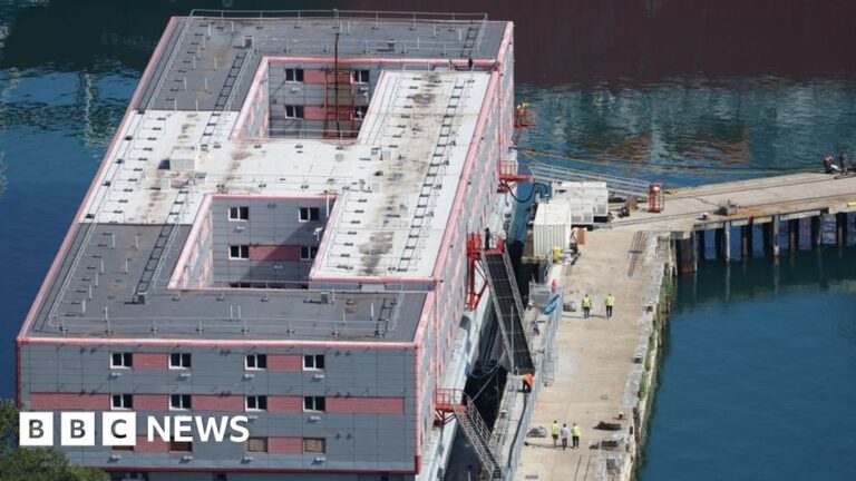 Bibby Stockholm barge migrants being moved over Legionella bacteria fears