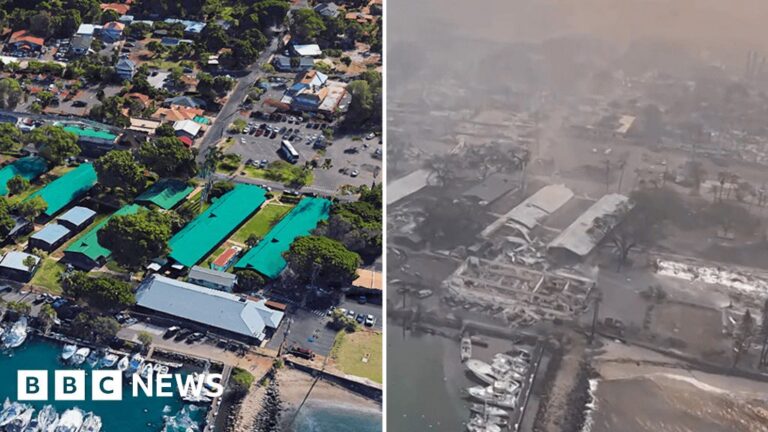 Hawaii fire: Maps and images reveal Maui devastation