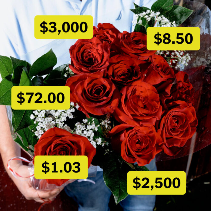 Here’s Why This Bouquet of Red Roses Costs 72 in NYC. Business