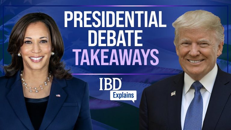 Harris-Trump Debate: 4 Takeways For Investors | IBD Explains