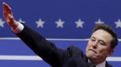 Musk responds after backlash over gesture at Trump rally