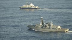 ‘We see you’: UK warns Putin after Russian spy ship returns to British waters