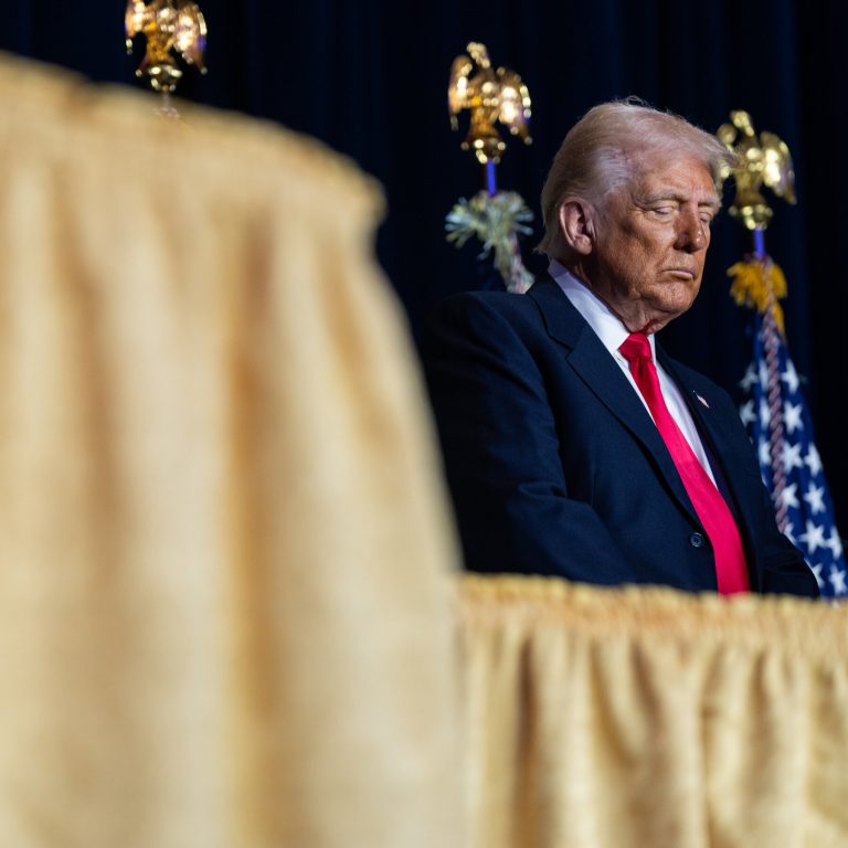 Trump Pauses Online Tirade to Preach Unity