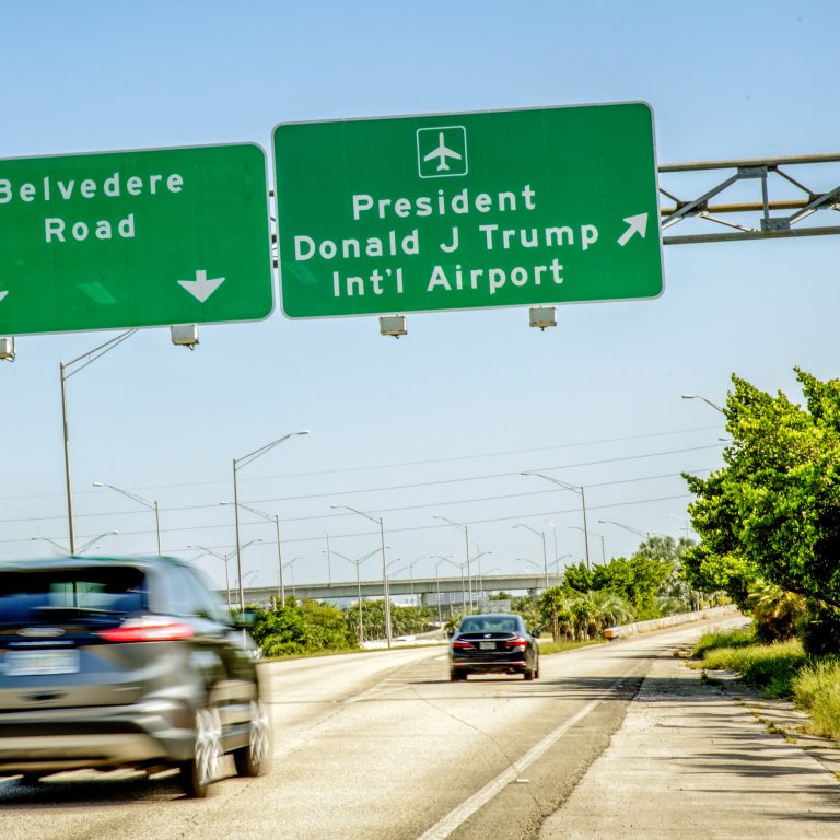 What’s in an Airport Code? In West Palm Beach, It’s the President’s Initials.
