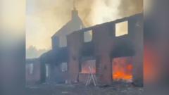 Video shows scale of devastation in Stourbridge