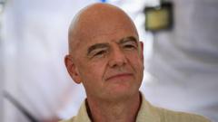 Infantino denies claims Uefa paid off alleged ‘lover’